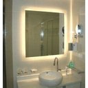Ver imagem 4 de Espelho Lapidado Bisotê Iluminado com LED quente - 50x100cm
