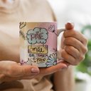 Ver imagem 3 de Caneca Mae 24 Horas por Dia Pae e Mae