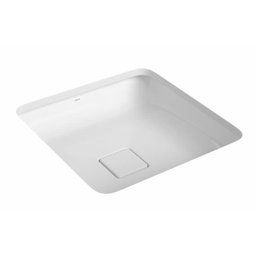 Cuba Quadrada de Embutir 40cm Branco Cubas Slim Deca - 1
