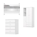 Ver imagem 2 de Quarto de Bebê Completo Hope 2 Portas 6 Gavetas Branco - Pnr Móveis