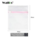 Ver imagem 5 de Sacos de Lavanderia Walfos, Cestas de Roupa Intima, Bolsa de Malha para Lavar Roupas 50x60cm