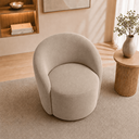 Ver imagem 5 de Poltrona Decorativa Yara Base Giratória Veludo Sala Estar Quarto Recepção Confortável