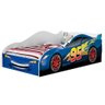 Cama Carro Infantil McQueen Azul 100% MDF J&A Móveis - 1