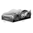 Ver imagem 2 de Cama Carro Infantil McQueen Azul 100% MDF J&A Móveis