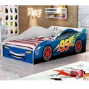 Ver imagem 4 de Cama Carro Infantil McQueen Azul 100% MDF J&A Móveis