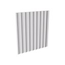 Ver imagem 3 de Painel Waves Branco de Poliest 155mm Santa Luzia 280cmx15,5cmx1,5cm:branco