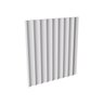 Painel Waves Branco de Poliest 155mm Santa Luzia 280cmx15,5cmx1,5cm:branco - 3