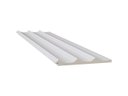 Ver imagem 1 de Painel Waves Branco de Poliest 155mm Santa Luzia 280cmx15,5cmx1,5cm:branco
