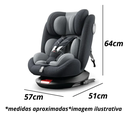 Ver imagem 4 de Cadeira para Carro Isofix 360° 0 a 36kg Cinza Zippy Toys