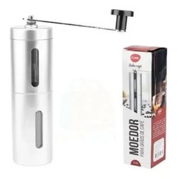 Moedor De Grãos Café Manual Aço Inox Moagem Moinho Cerâmica - 3