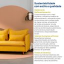 Ver mais imagens de Sofá Modular 2 Lugares Pé Madeira Sôma CabeCasa MadeiraOriginals