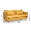 Ver imagem 4 de Sofá Modular 2 Lugares Pé Madeira Sôma CabeCasa MadeiraOriginals