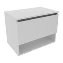 Ver imagem 5 de Gabinete Banheiro 1 Porta 60Cm Suspenso Cr10086 Branco