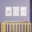 Ver imagem 2 de Kit 3 Placas Decorativas em MDF Animais 28,5x 19 cm - D’Rossi