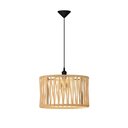 Ver imagem 2 de Luminária Pendente para Sala de Estar Nobre em Corda Cúpula Cor Off White