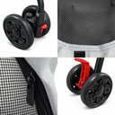 Ver imagem 2 de Carrinho de Passeio Pet com Porta Copo para Cães e Gatos 20kg Dobrável