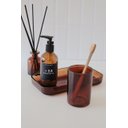 Ver imagem 3 de Copo de Vidro Âmbar Retrô