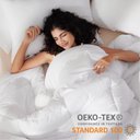 Ver imagem 5 de Bedsure Edredom Acolchoado Alternativo Branco Twin(68"x88")