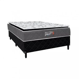 Cama Box Casal Conjugada Espuma D28 Unique Pillow Confort 188x138x69 Cm Caza Nobre - 2