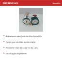 Ver imagem 2 de Relógio Decorativo de Metal Azul Petroleo 20x26x7cm Parede Mesa Decoração Sala