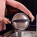 Ver imagem 6 de Espagueteira Tramontina Milazzo 5,7 Litros 22 Cm em Alumínio Starflon Max Amêndoa