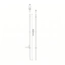 Ver imagem 2 de Vareta Luz Geral Stella Organik LED 500mm Dimerizável Alto Irc 90 0,7W 24V Preto 2400k - Luz