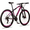 Bicicleta 29 Aluminum Raider 24 Marchas Index Freio a Disco - 17 - Rosa - 1