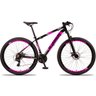 Bicicleta 29 Aluminum Raider 24 Marchas Index Freio a Disco - 17 - Rosa - 3