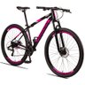 Bicicleta 29 Aluminum Raider 24 Marchas Index Freio a Disco - 17 - Rosa - 2