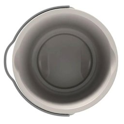 Balde 8,5l Bico Direcionador Litros e Alça Anatômica Flow Bege ou Limpeza - 3