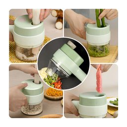 Triturador Elétrico Portátil Cooking Hammer para Processar Frutas e Vegetais com Facilidade - 4