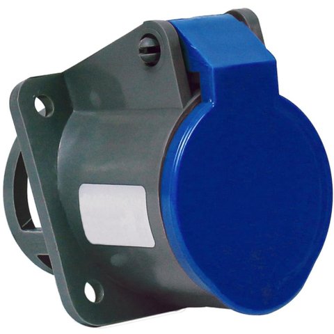 Tomada de Embutir 3P+T 16A 200/240V - S4049 - STECK