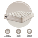 Ver mais imagens de Base Box Baú Casal 138x188 Suede com Colchão Audaz Molas Ensacadas