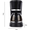 Ver imagem 3 de Cafeteira Elétrica 625 Ml Desligamento Automatico Aquece Rápido 650w