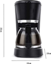 Ver imagem 3 de Cafeteira Elétrica 625 Ml Desligamento Automatico Aquece Rápido 650w