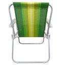 Ver imagem 2 de Cadeira de Praia Dobravel Quintal Jardim Varanda Piscina Camping Acampamento Lazer Pescaria Sol Vera