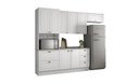 Ver imagem 1 de Cozinha Modulada Americana com 5 Peças Branco Hp - Henn