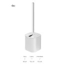 Ver imagem 2 de Escova Sanitária de Piso com Suporte Banheiro Dual Cores ou