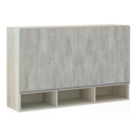 Armário Luciane 120cm 2 Portas com Nicho Lis