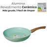 Jogo de Frigideiras Antiaderente Revestimento Cerâmica 2 Peças Sahara Chama Verde 20cm e 22cm - Casa - 3