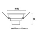 Ver imagem 2 de Spot de Led Blumenau Slim Quadrado 8w Bivolt 6500k Luz Branca