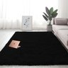 Tapete para Sala e Quarto Felpudo Mercúrio Casu:300x200cm/Preto - 1