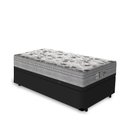 Ver imagem 3 de Cama Box com Baú Solteiro + Colchão de Molas Ensacadas - Probel - Evolution 88x188x74cm:preto