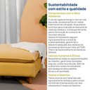 Ver imagem 5 de Capa Puff Sôma CabeCasa MadeiraOriginals Madeiramadeira Linho Mostarda Amarelo