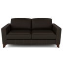 Ver imagem 2 de Sofá Sala de Estar Living 4 Lugares 280cm Presley Pés Madeira Couro Marrom G52 - Gran Belo