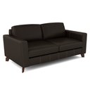 Ver imagem 7 de Sofá Sala de Estar Living 4 Lugares 280cm Presley Pés Madeira Couro Marrom G52 - Gran Belo