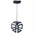 Ver imagem 2 de Pendente Luminária Infinity Preto Fosco Estilo Industrial