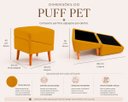 Ver imagem 3 de Puff Rampa Pet para Cães e Gatos Bouclé