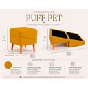 Ver imagem 3 de Puff Rampa Pet para Cães e Gatos Bouclé