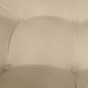 Ver imagem 3 de Cadeira Costela com Puff Decoração Sala de Estar Linho - Linho Areia